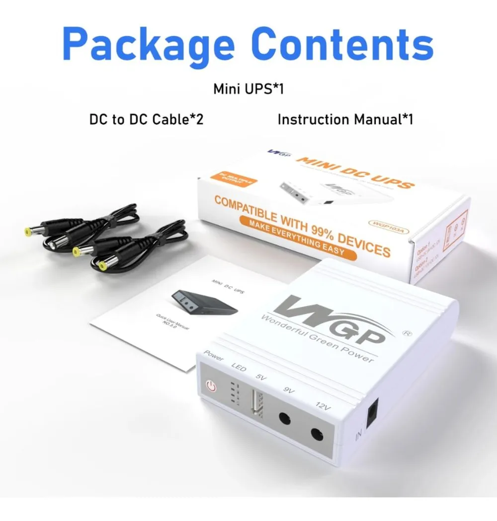 Mini Ups Portatil - 10.400 Mah